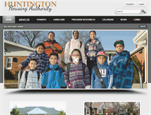 Tablet Screenshot of huntingtonnyhousing.org